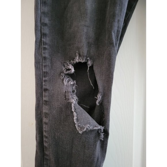 Anine Bing Brodie Black Distressed Skinny leg jeans size 29 - Picture 10 of 10